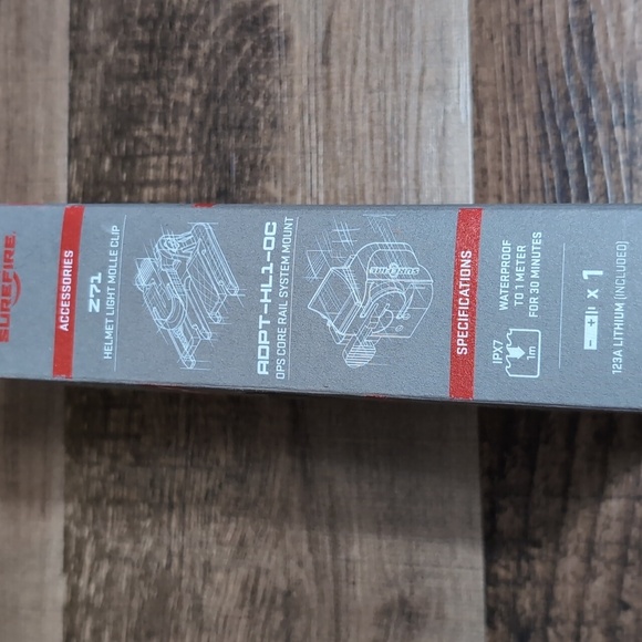 Surefire HL1 Multi-Use High-Performance LED Tactical Helmet Light - Picture 5 of 11